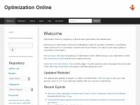 optimization-online.org Thumbnail