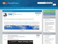 Mapleprimes.com