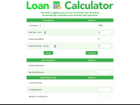 loancalculator.org Thumbnail