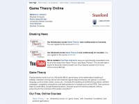 game-theory-class.org Thumbnail