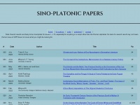 sino-platonic.org
