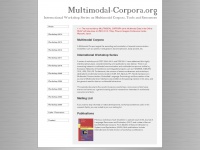 Multimodal-corpora.org
