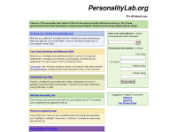 Personalitylab.org