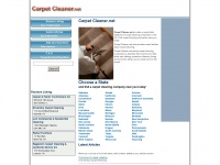 carpetcleaner.net Thumbnail