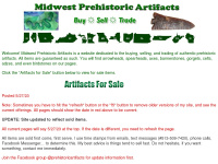 prehistoricartifacts.com Thumbnail