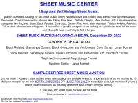 sheetmusiccenter.com Thumbnail