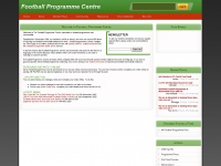 footballprogrammecentre.co.uk Thumbnail