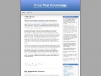Dropthatknowledge.wordpress.com