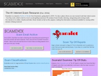 scamdex.com Thumbnail