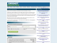 Cricketarchive.co.uk