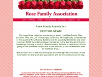 Rosefamilyassociation.com