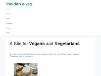 thisdishisvegetarian.com Thumbnail