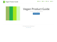 veganproductguide.com Thumbnail