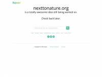nexttonature.org Thumbnail