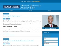 Marylandmedicalmalpracticeattorneyblog.com