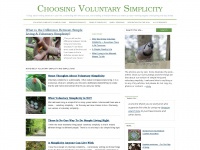 Choosingvoluntarysimplicity.com
