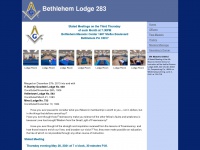 Bethlehemlodge283.org