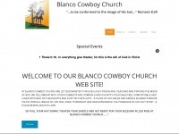 Blancocowboychurch.com
