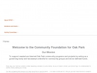 oakparkfoundation.org Thumbnail