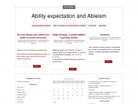 Ableism.wordpress.com