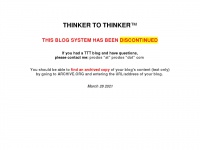 thinkertothinker.com Thumbnail