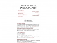 Journalofphilosophy.org