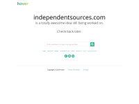 Independentsources.com