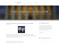 thecomplexlitigator.com Thumbnail