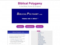 Biblicalpolygamy.com