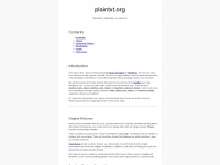 plaintxt.org Thumbnail