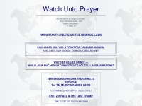 watch-unto-prayer.org Thumbnail