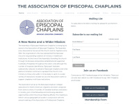 episcopalchaplain.org Thumbnail