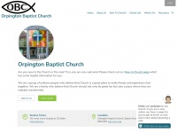 orpingtonbaptist.org.uk Thumbnail