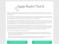 Agapebaptist.org