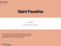 saint-faustina.com Thumbnail