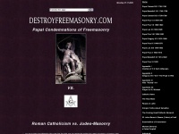 destroyfreemasonry.com Thumbnail