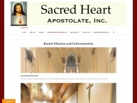 sacredheartapostolate.com Thumbnail
