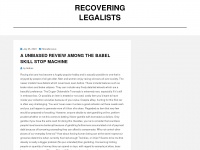 recoveringlegalists.org Thumbnail