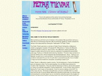 Petahtikvah.com