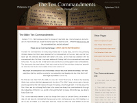 thebible-tencommandments.com Thumbnail
