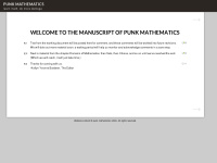 Punkmathematics.com