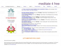 meditate4free.co.uk Thumbnail