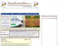 Dailybaseballdata.com