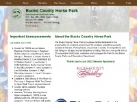 buckscountyhorsepark.org Thumbnail