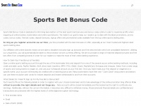 Sportsbetbonuscode.com