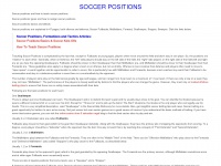 soccerpositions.net Thumbnail