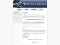 paypal-poker.com Thumbnail