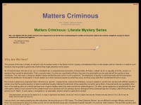 matterscriminous.com Thumbnail