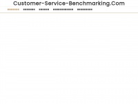 customer-service-benchmarking.com Thumbnail
