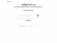 talkgreen.ca Thumbnail